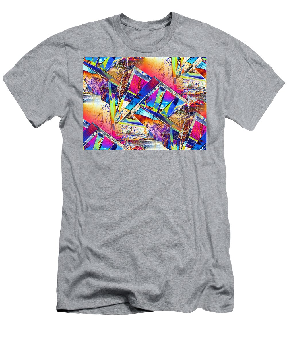 Seattle T-Shirt featuring the photograph Color Me Abstract by Tim Allen