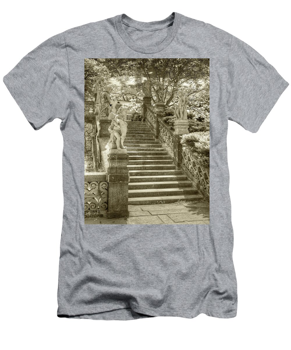  T-Shirt featuring the photograph Cupids Stairway by Michael Kirk
