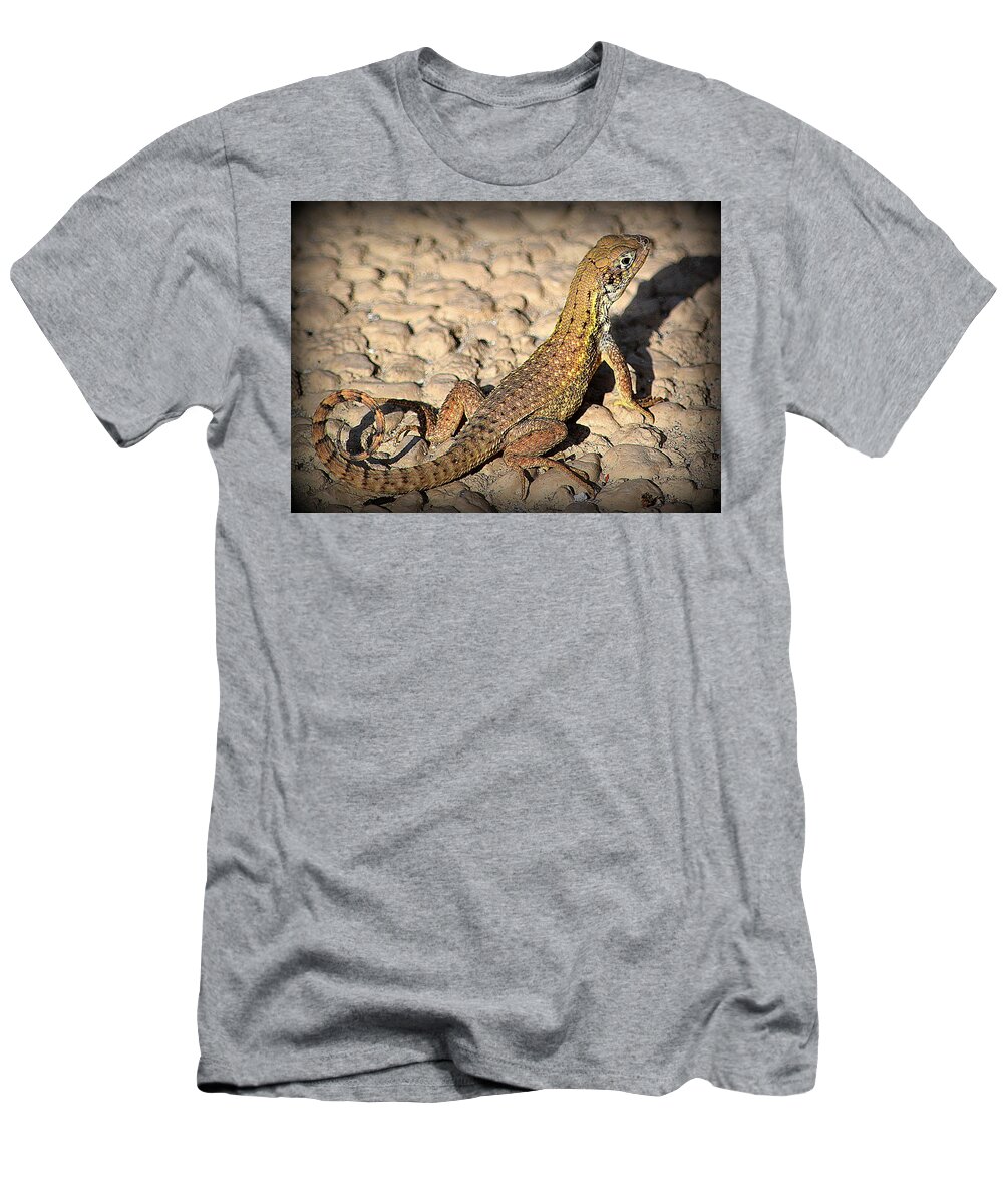  T-Shirt featuring the photograph Curly by Kimberly Woyak