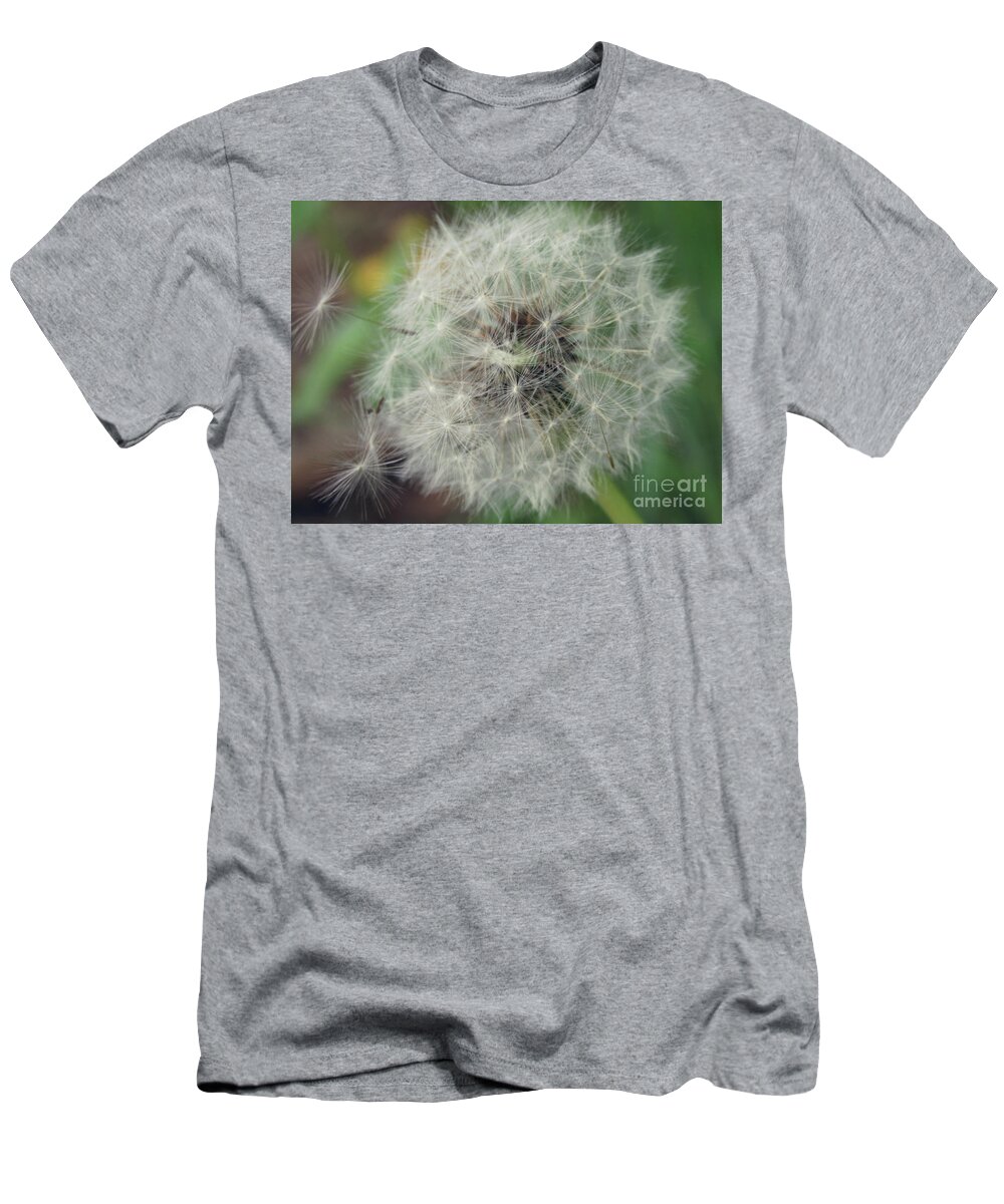 Dandelion T-Shirt featuring the photograph Day Moon by Kim Tran