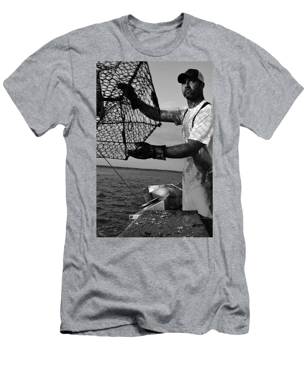 Crabs T-Shirt featuring the photograph Day on the water by La Dolce Vita