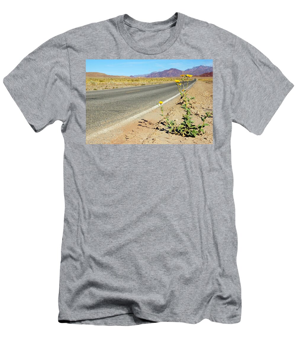 Superbloom 2016 T-Shirt featuring the photograph Death Valley Superbloom 207 by Daniel Woodrum