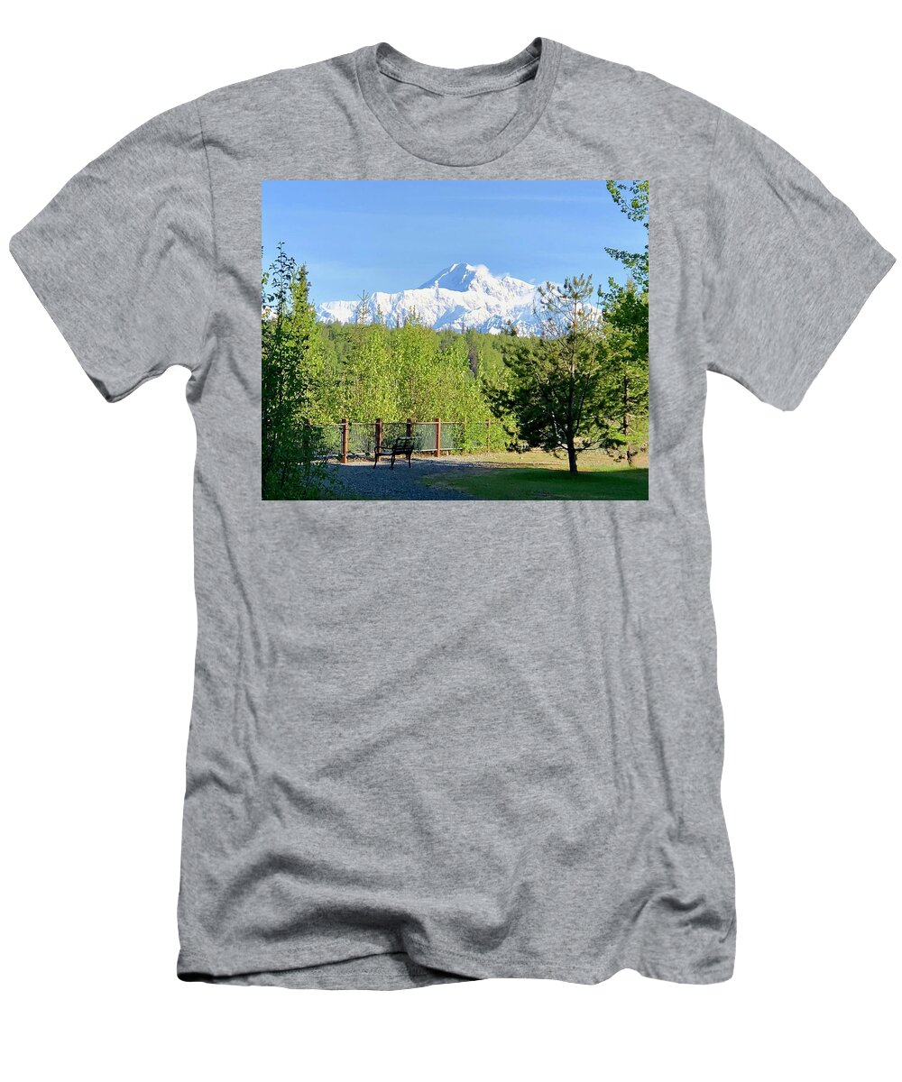 Denali T-Shirt featuring the photograph Denali by John Mathews