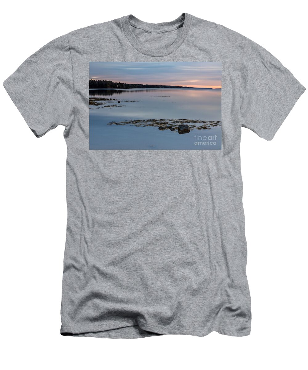 Maine T-Shirt featuring the photograph Distant Pastel by Karin Pinkham