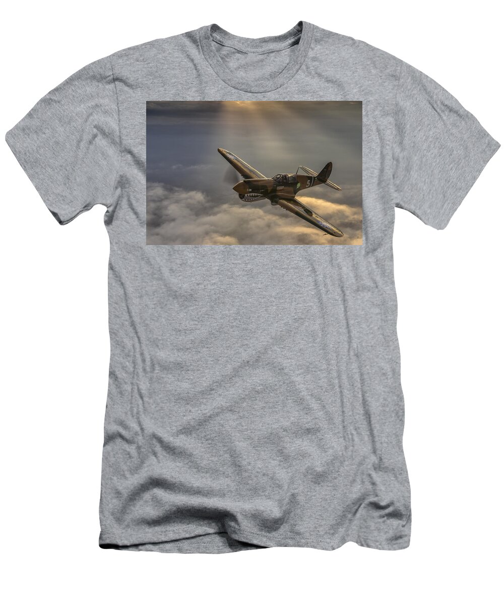 A2a T-Shirt featuring the photograph Divine Guidance by Jay Beckman
