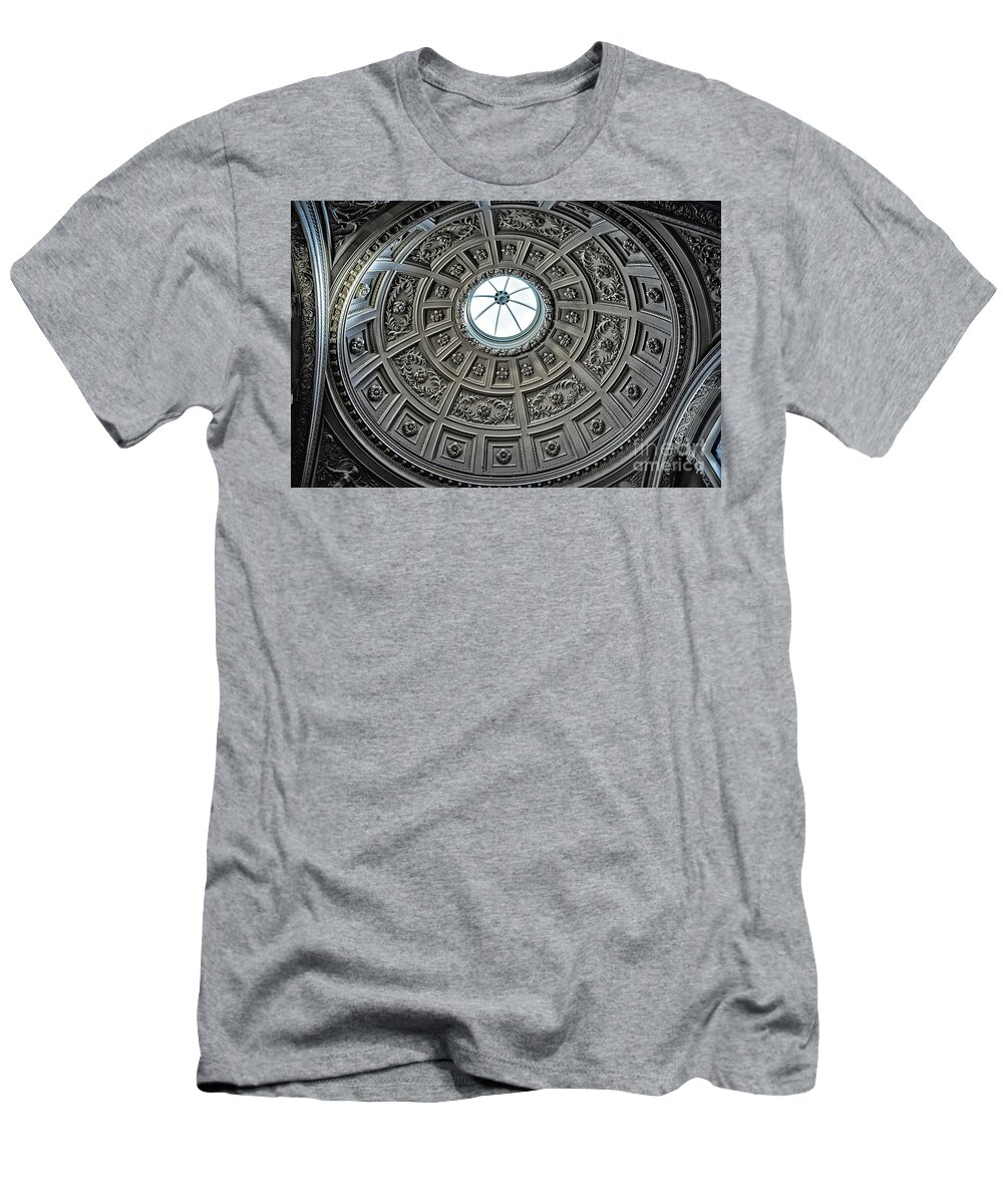 Dome T-Shirt featuring the photograph Domed Ceiling in England by Walt Foegelle