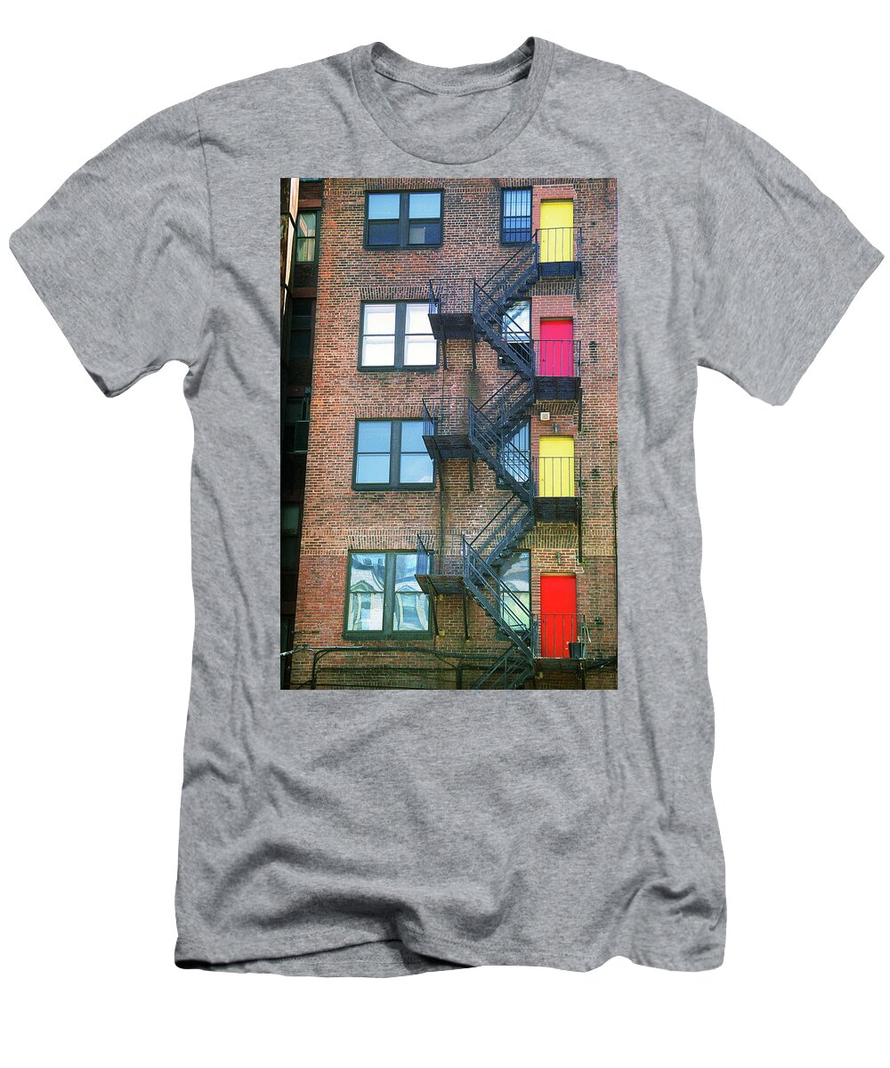 Door T-Shirt featuring the photograph Door Diversity by Ted Keller