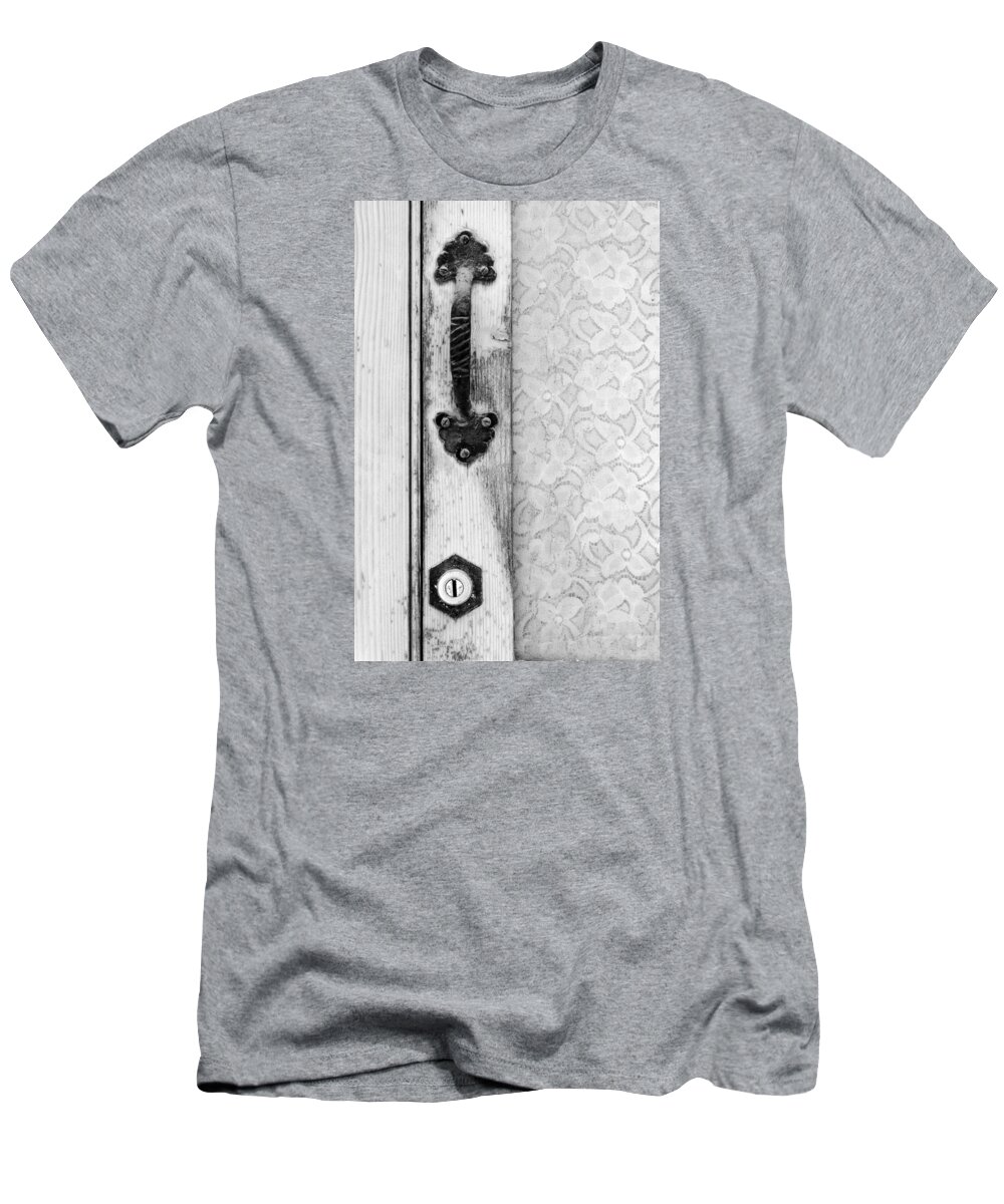 Ancient T-Shirt featuring the photograph Door Knobs of the world 28 by Sotiris Filippou