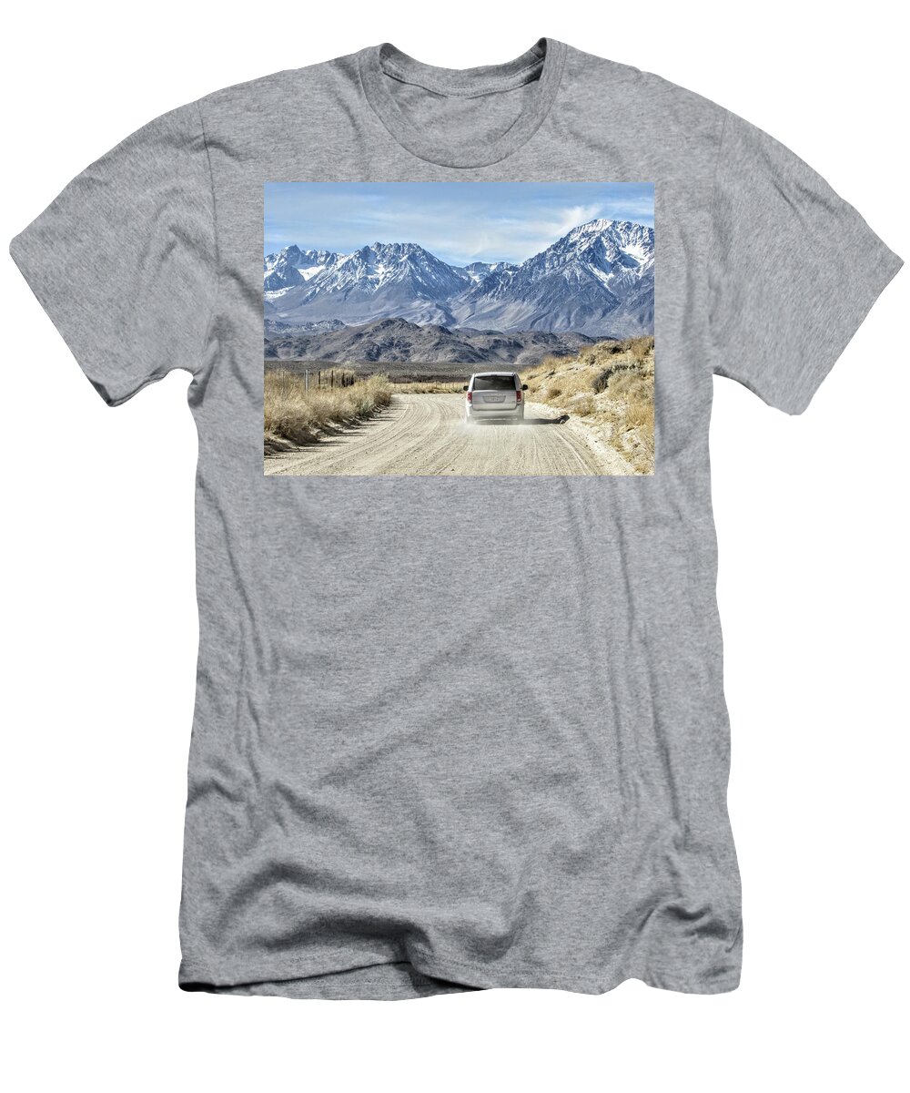 Sky T-Shirt featuring the photograph Dusty by Marilyn Diaz