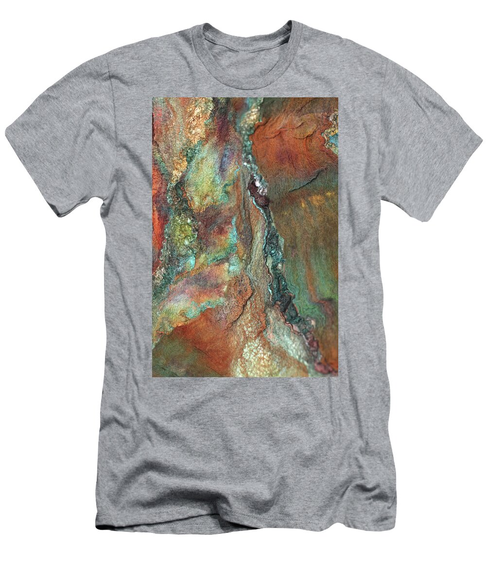 Russian Artists New Wave T-Shirt featuring the photograph Earth of India by Marina Shkolnik