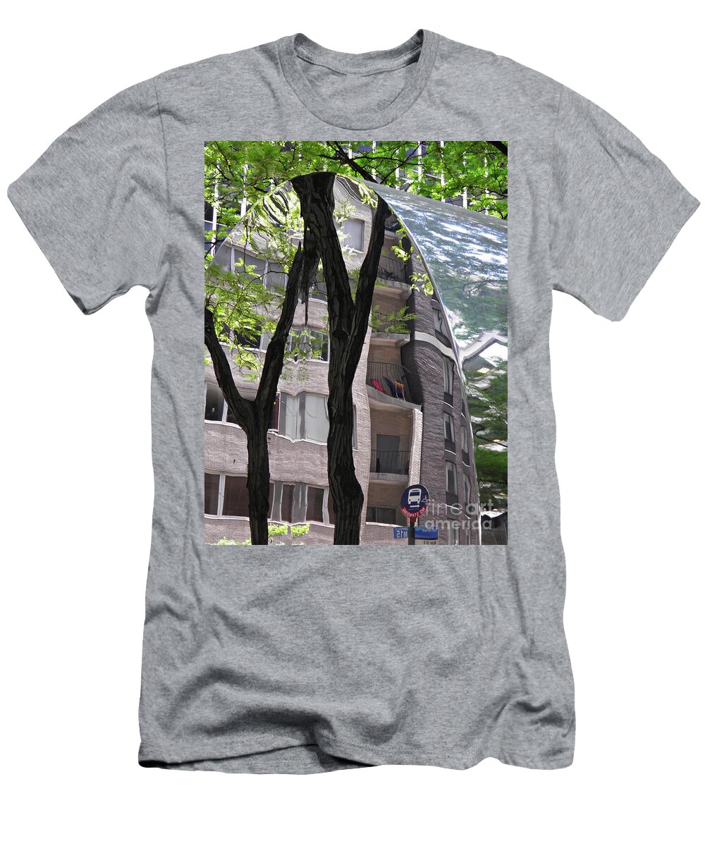 Yuyu Yang T-Shirt featuring the photograph East West Gate 4 by Sarah Loft
