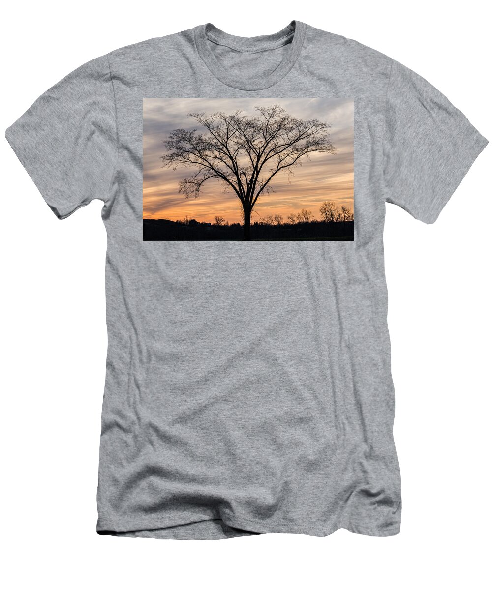 Jan Holden T-Shirt featuring the photograph Easter 2015 Sunset by Holden The Moment