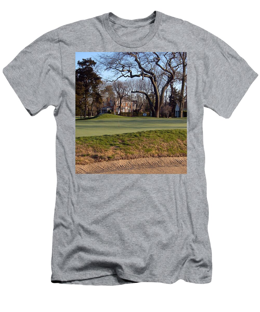 Golf T-Shirt featuring the photograph Eighteenth by Newwwman