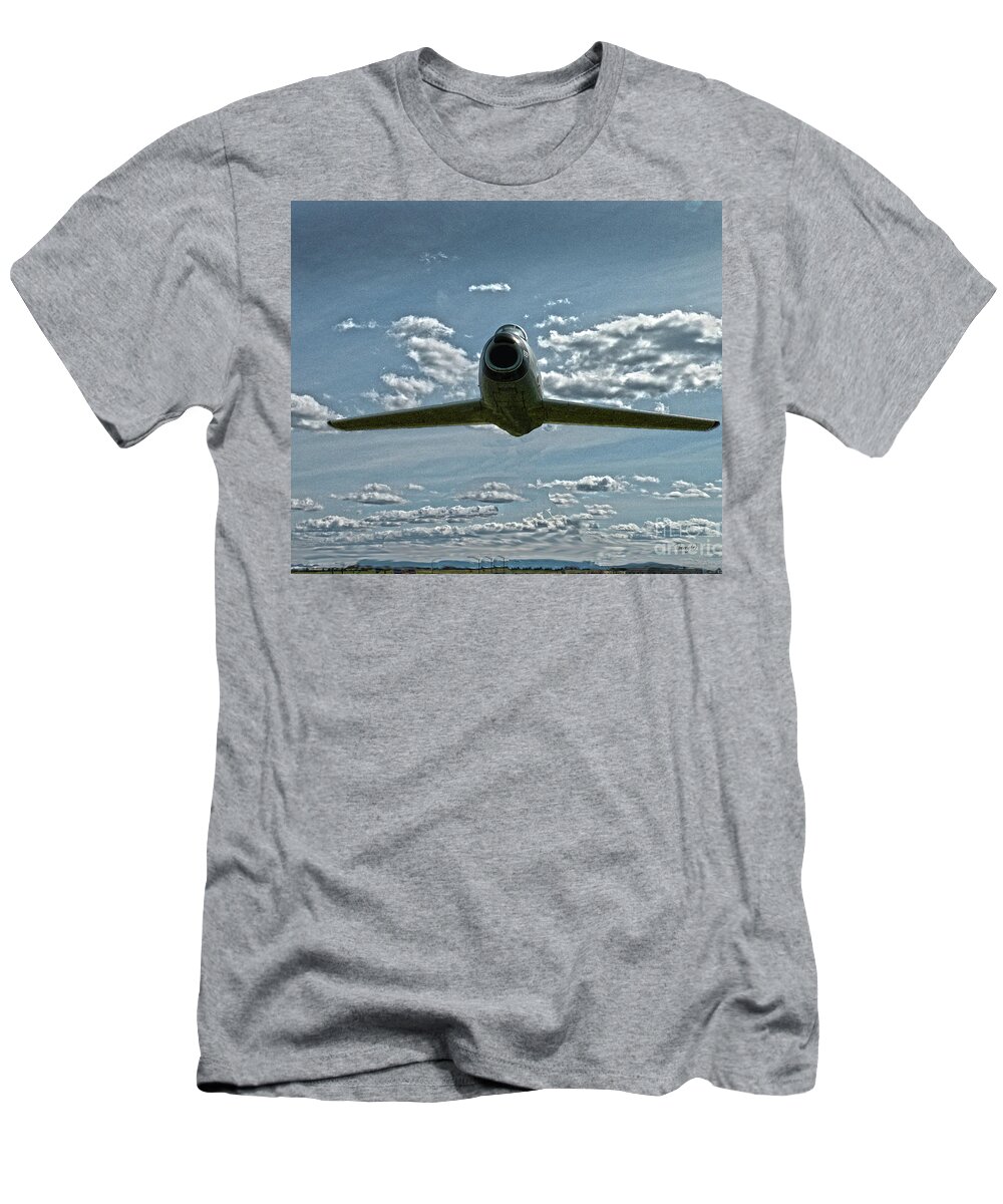 Diane Berry T-Shirt featuring the photograph F86 by Diane E Berry