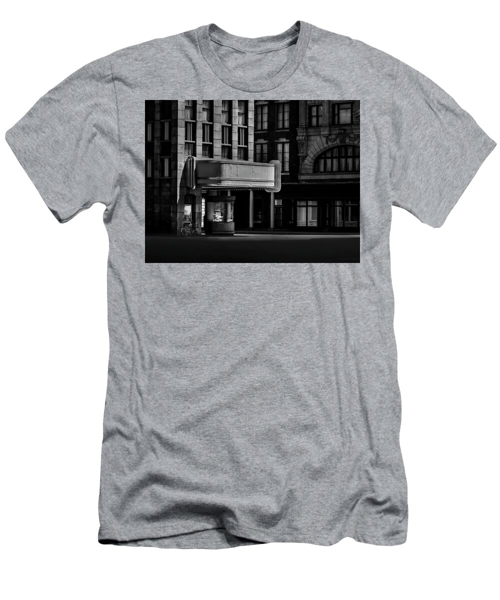 Architecture T-Shirt featuring the photograph Facades Fade by Denise Dube