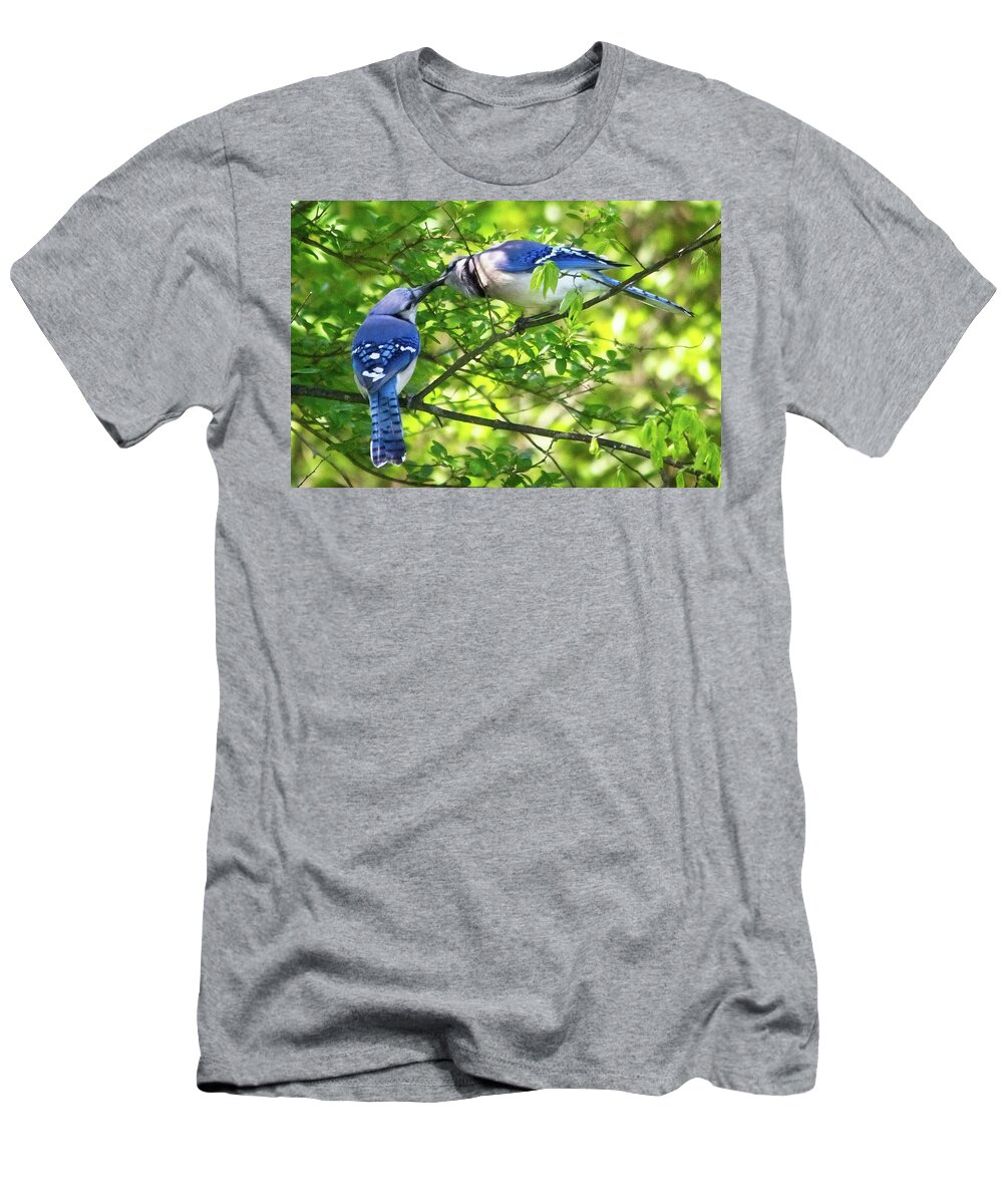 Wildlife T-Shirt featuring the photograph Feed Me Part 2 by John Benedict