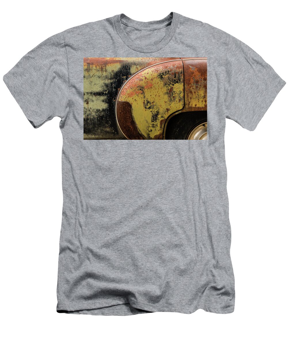 Rust T-Shirt featuring the photograph Fender Bender by Holly Ross