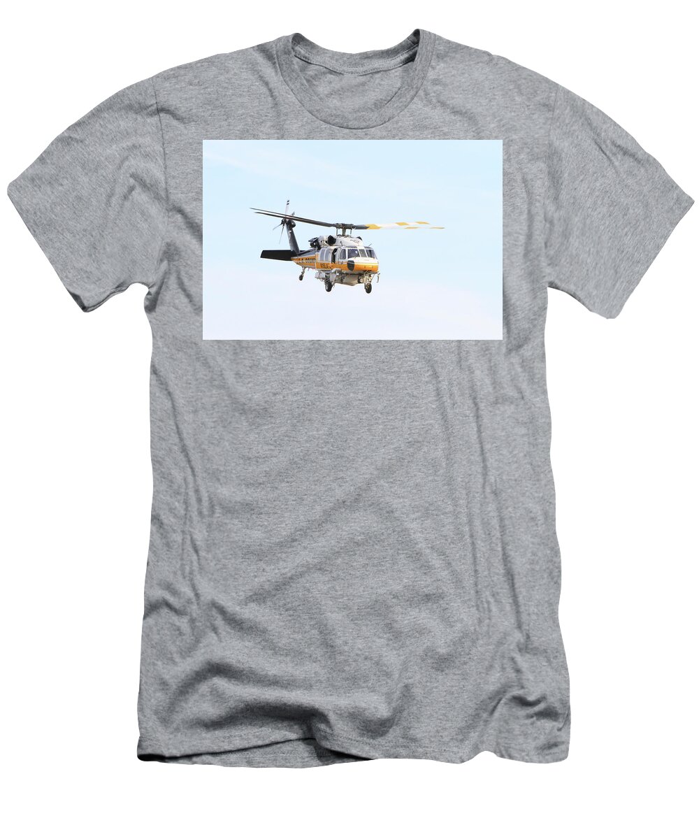 Fire T-Shirt featuring the photograph Firehawk in Flight by Shoal Hollingsworth