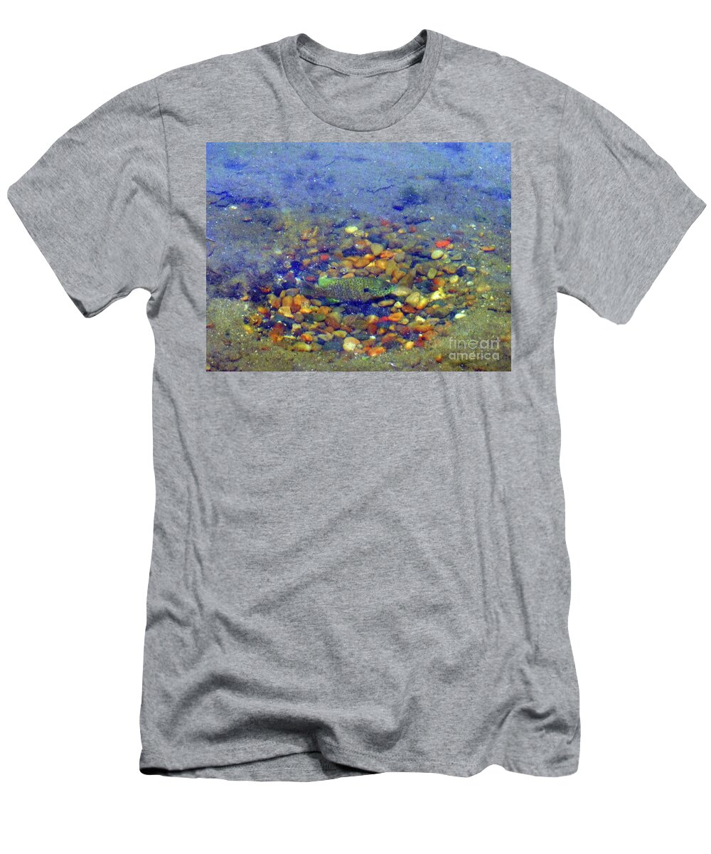 Fish T-Shirt featuring the photograph Fish Spawning by Rockin Docks Deluxephotos