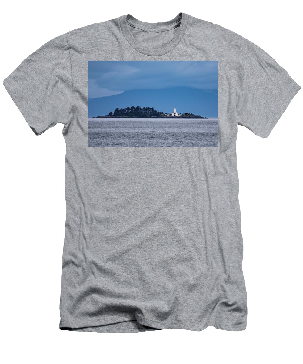 Ronnie Maum T-Shirt featuring the photograph Five Fingers Lighthouse by Ronnie Maum