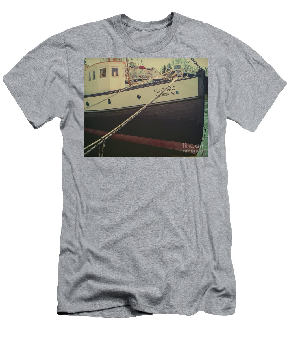Charles T-Shirt featuring the photograph Florence At The Seaport by Joe Geraci