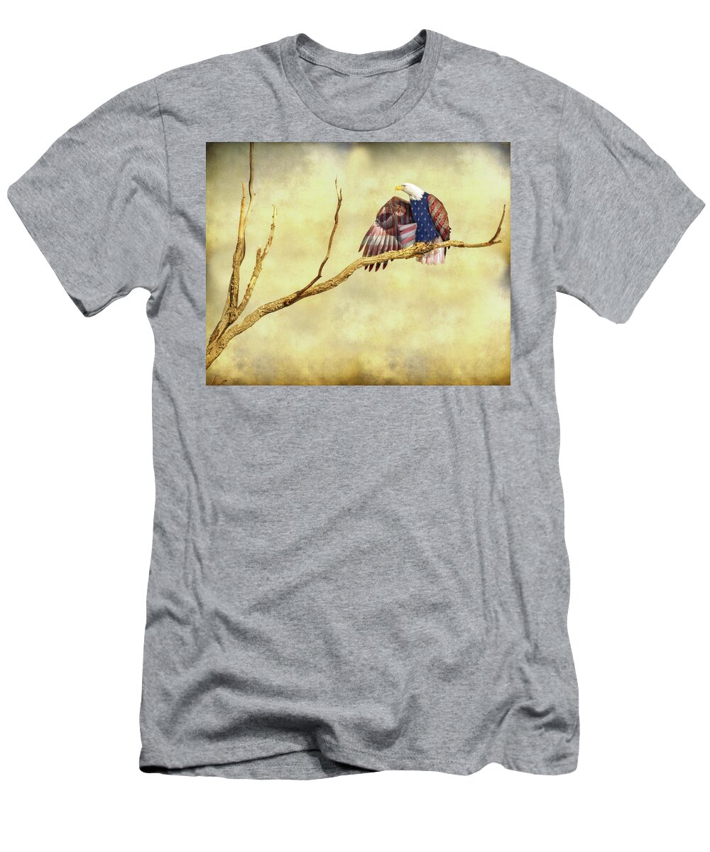 America T-Shirt featuring the photograph Freedom by James BO Insogna
