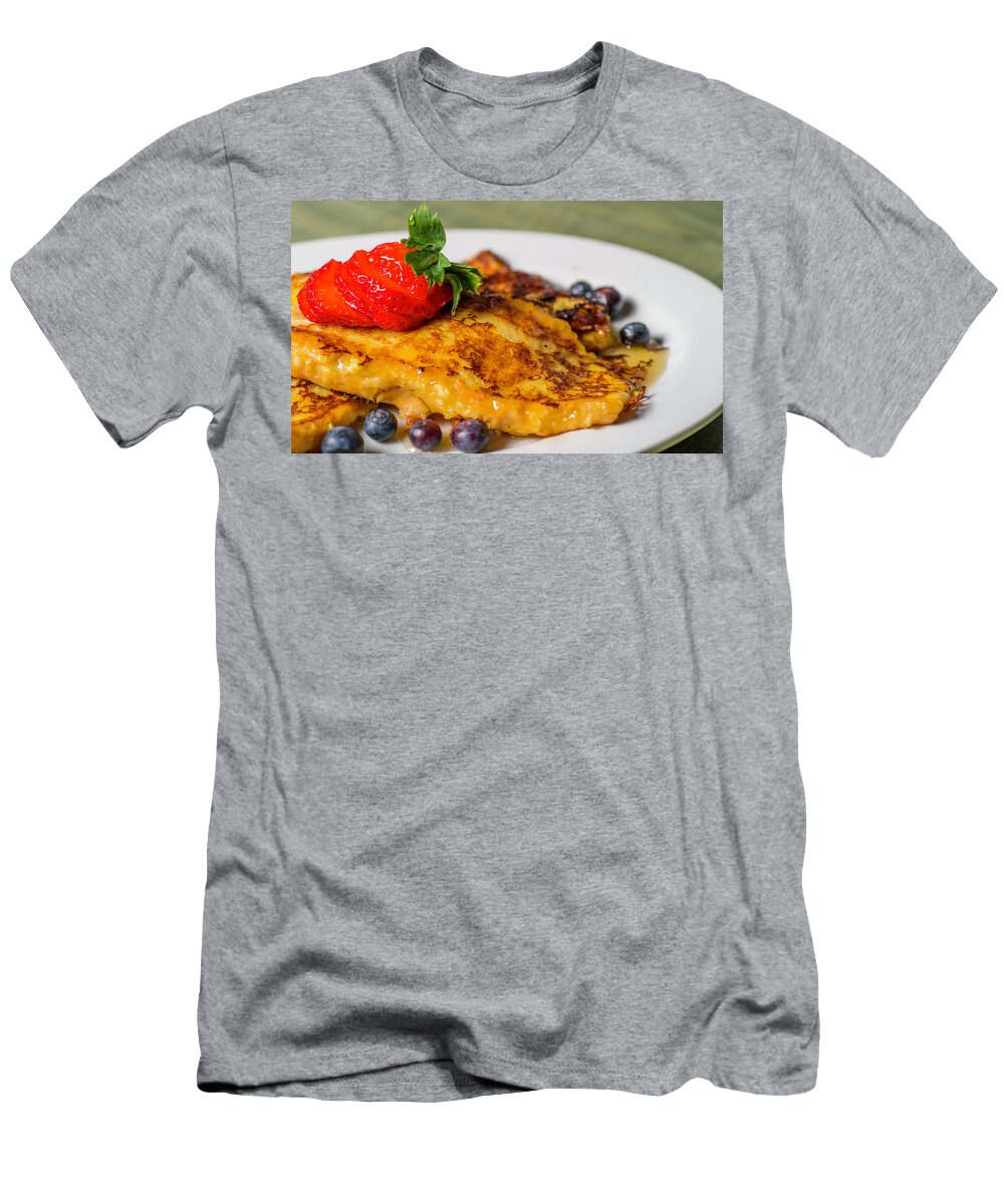 Food T-Shirt featuring the photograph French Toast by Ryan Smith