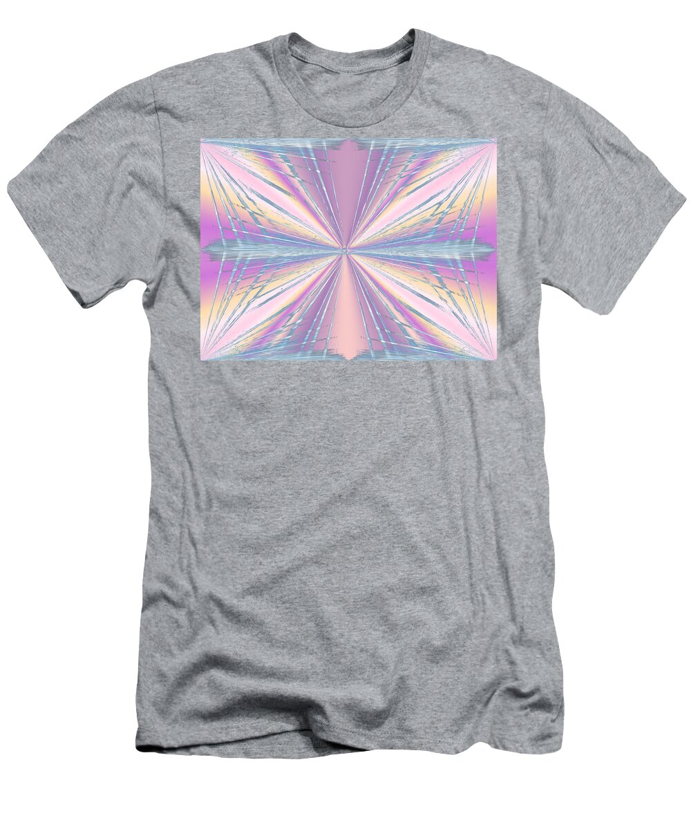 Abstract T-Shirt featuring the digital art Frenzied by Tim Allen