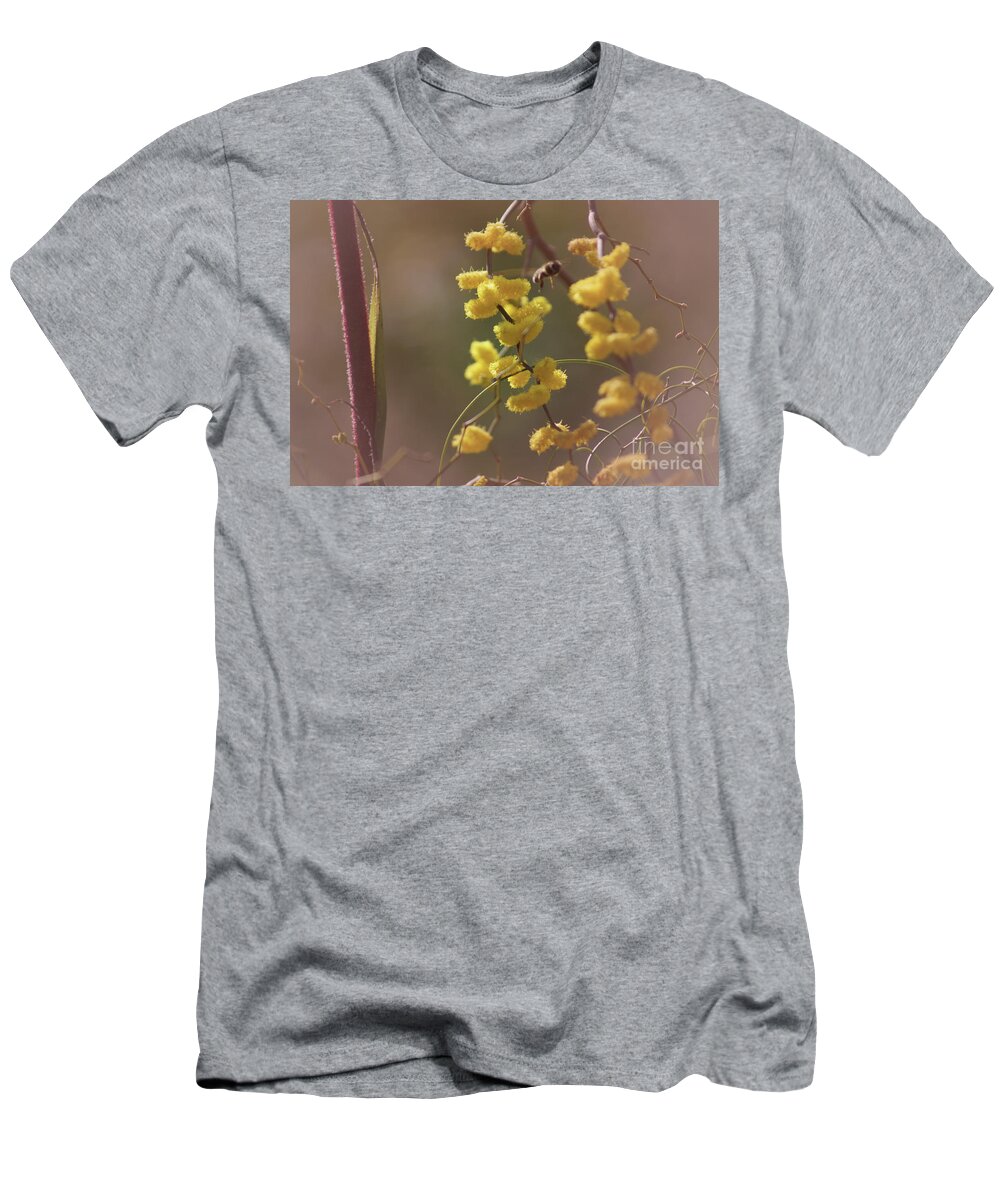 Pollen T-Shirt featuring the photograph Gathering Pollen by Cassandra Buckley