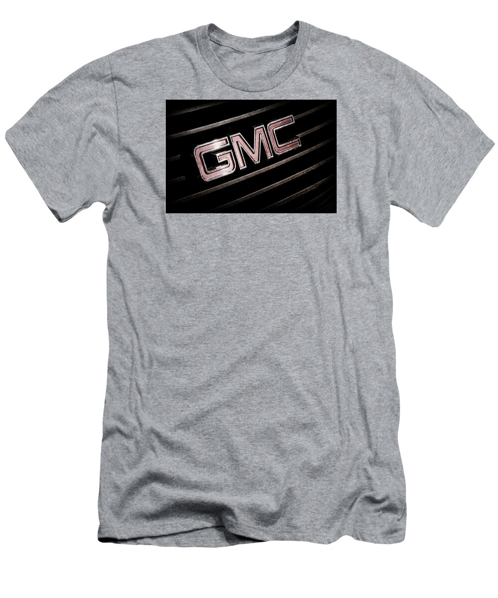 Gmc Emblem T-Shirt featuring the photograph GMC Emblem - 1634ac by Jill Reger