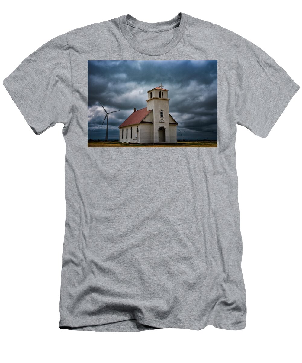 Storm T-Shirt featuring the photograph God's Storm by Darren White