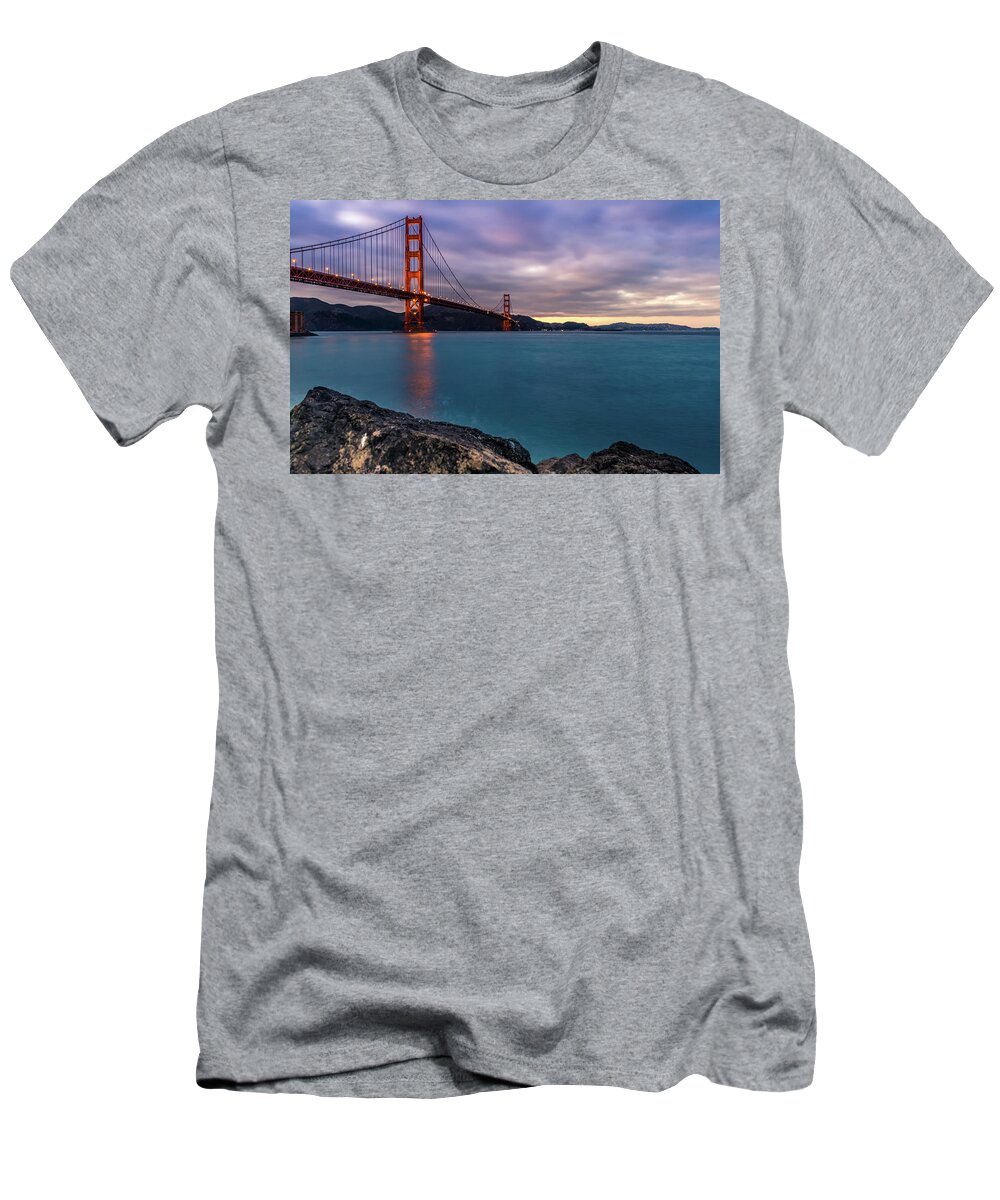 Golden Gate Bridge T-Shirt featuring the photograph Golden Gate Bridge by Fink Andreas