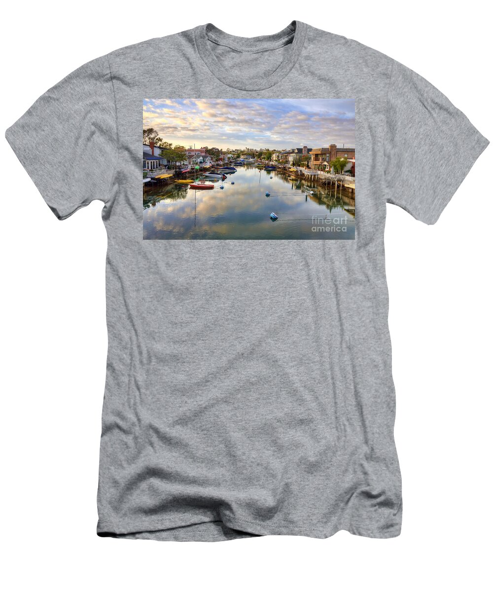Grand T-Shirt featuring the photograph Grand Canal by Eddie Yerkish