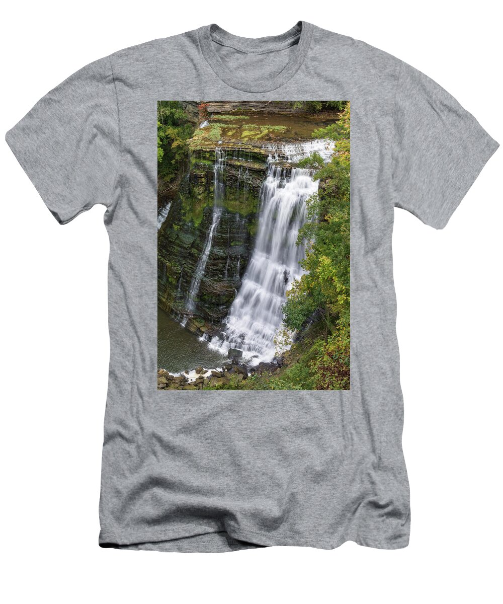 Burgess Falls T-Shirt featuring the photograph Grandaddy Burgess by John Benedict