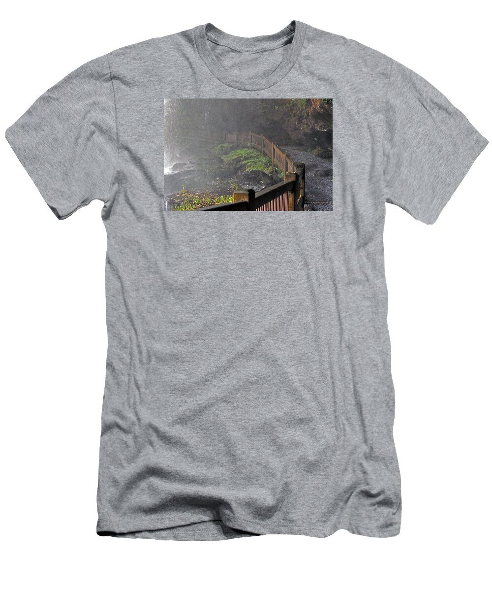 Fall T-Shirt featuring the photograph Guarding Us from the Fall by Kay Lovingood