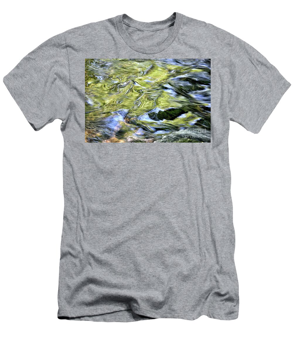 Happy T-Shirt featuring the photograph Happy Water by Norman Gabitzsch