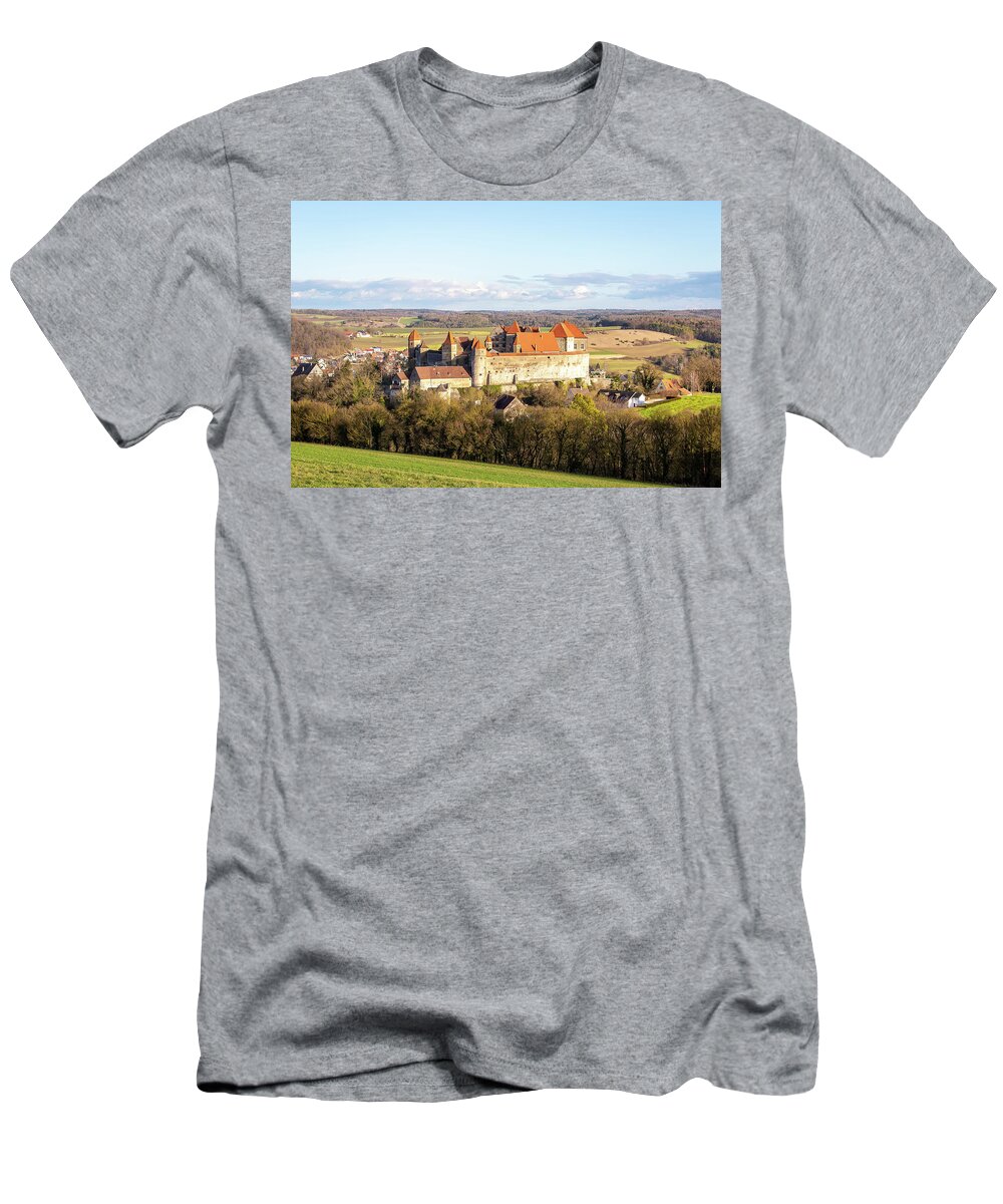 Photosbymch T-Shirt featuring the photograph Harburg Castle by M C Hood