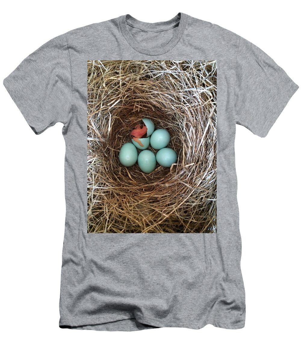 Hatch T-Shirt featuring the photograph Hatched by Jackson Pearson