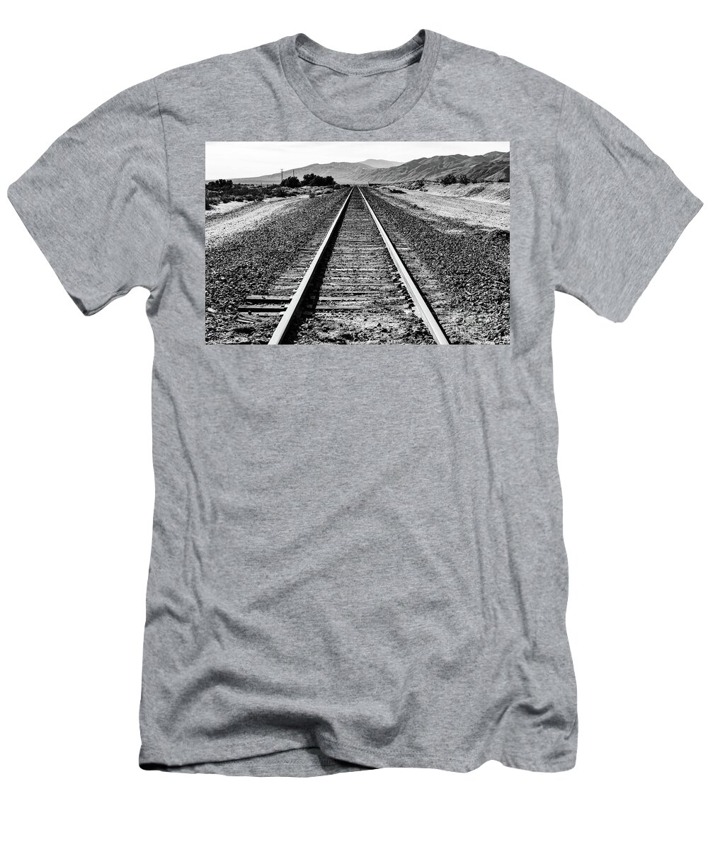 2017 T-Shirt featuring the photograph Hear That Lonesome Whistle Blow by Jeff Hubbard