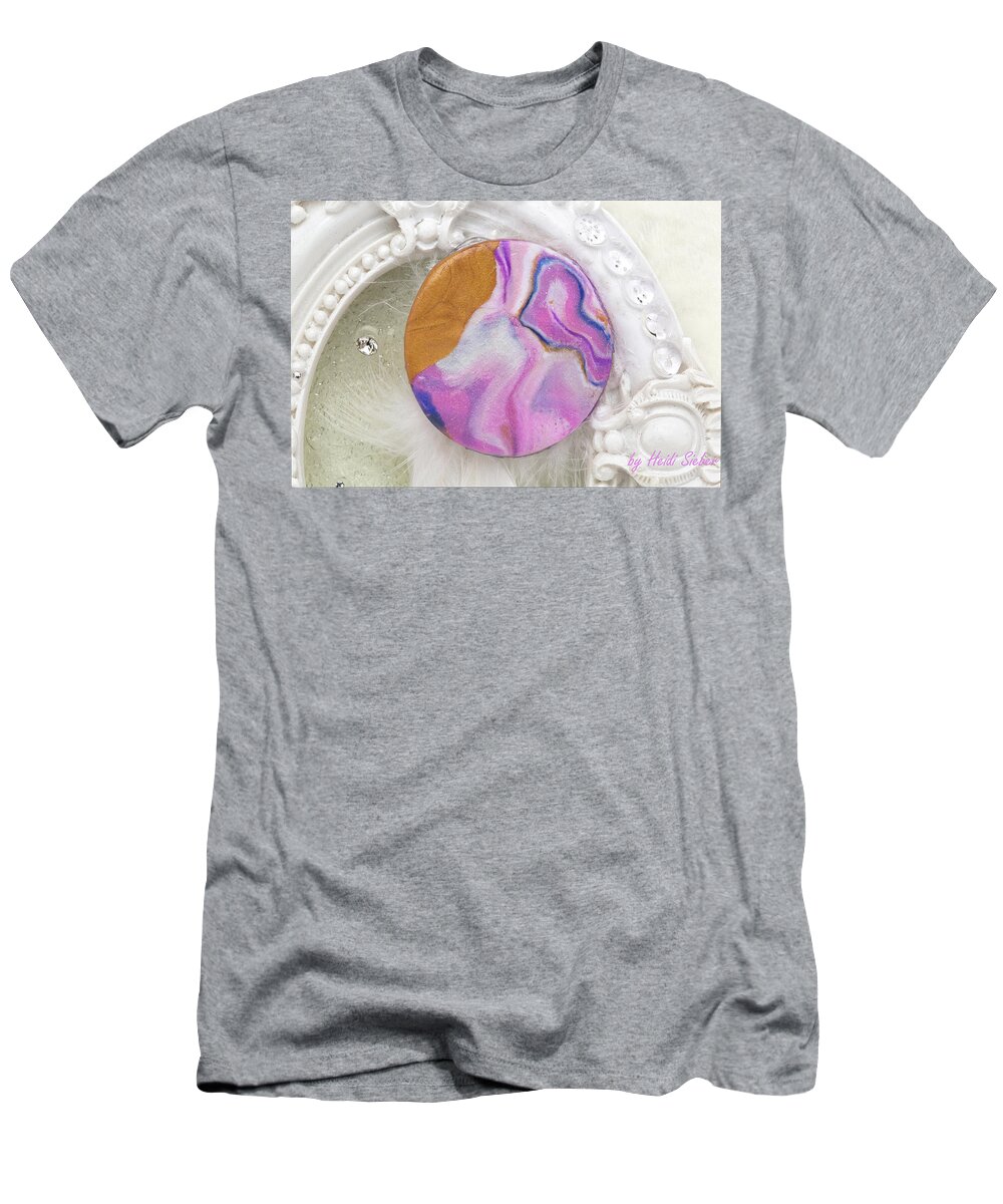 Heart-unicorn T-Shirt featuring the relief Heart-Unicorn by Heidi Sieber