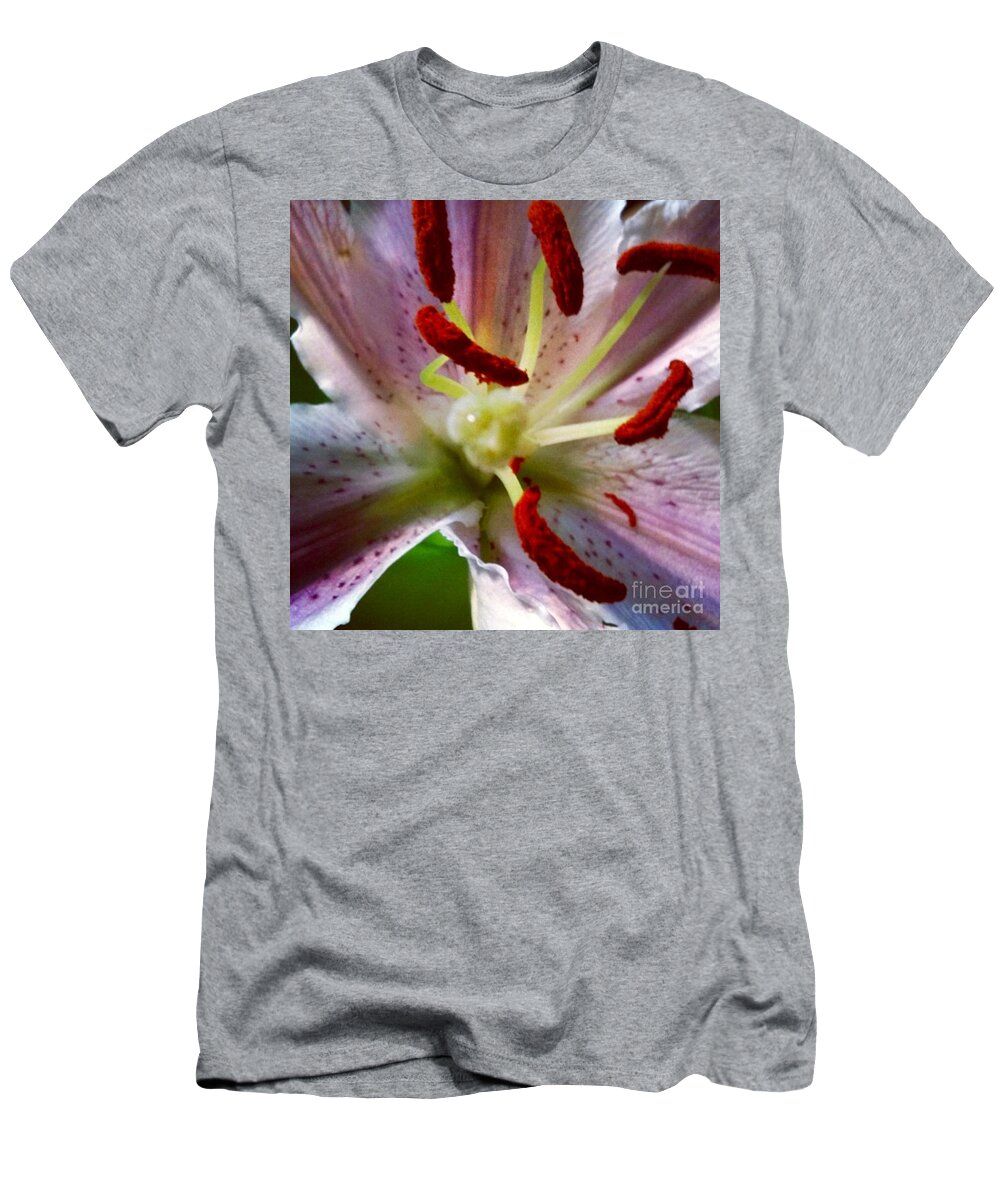 Lily T-Shirt featuring the photograph Here I Am by Denise Railey