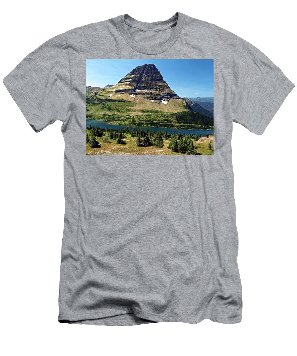 Mountain T-Shirt featuring the photograph Hidden Lake Scene by Sally Weigand