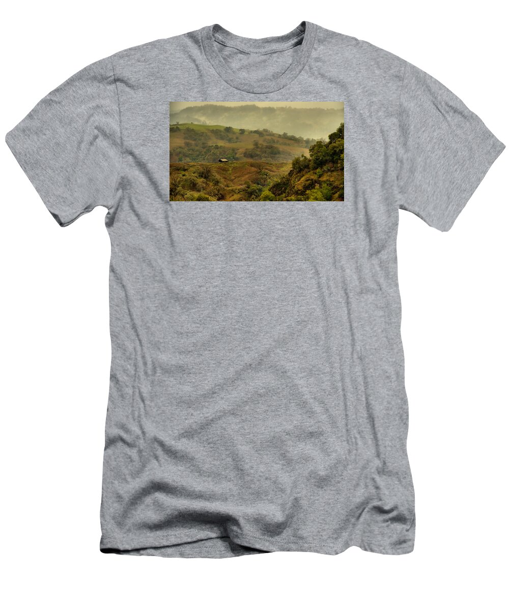 Hills T-Shirt featuring the photograph Hills Above Anderson Valley by Josephine Buschman