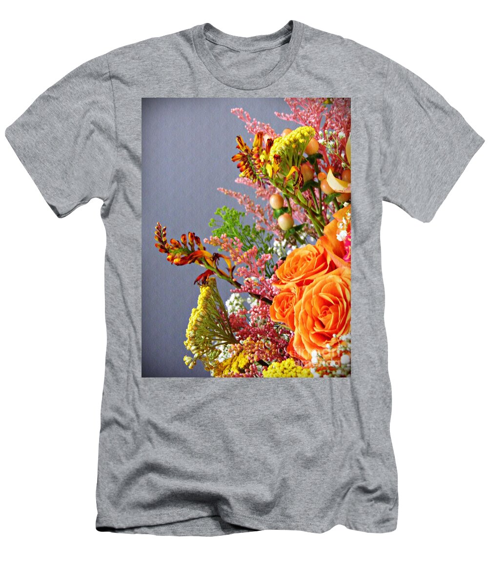 Bouquet T-Shirt featuring the photograph Holy Week Flowers 2017 3 by Sarah Loft
