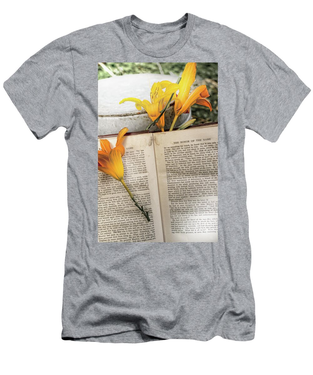 Sharon Popek T-Shirt featuring the photograph Honor of Name Lily by Sharon Popek