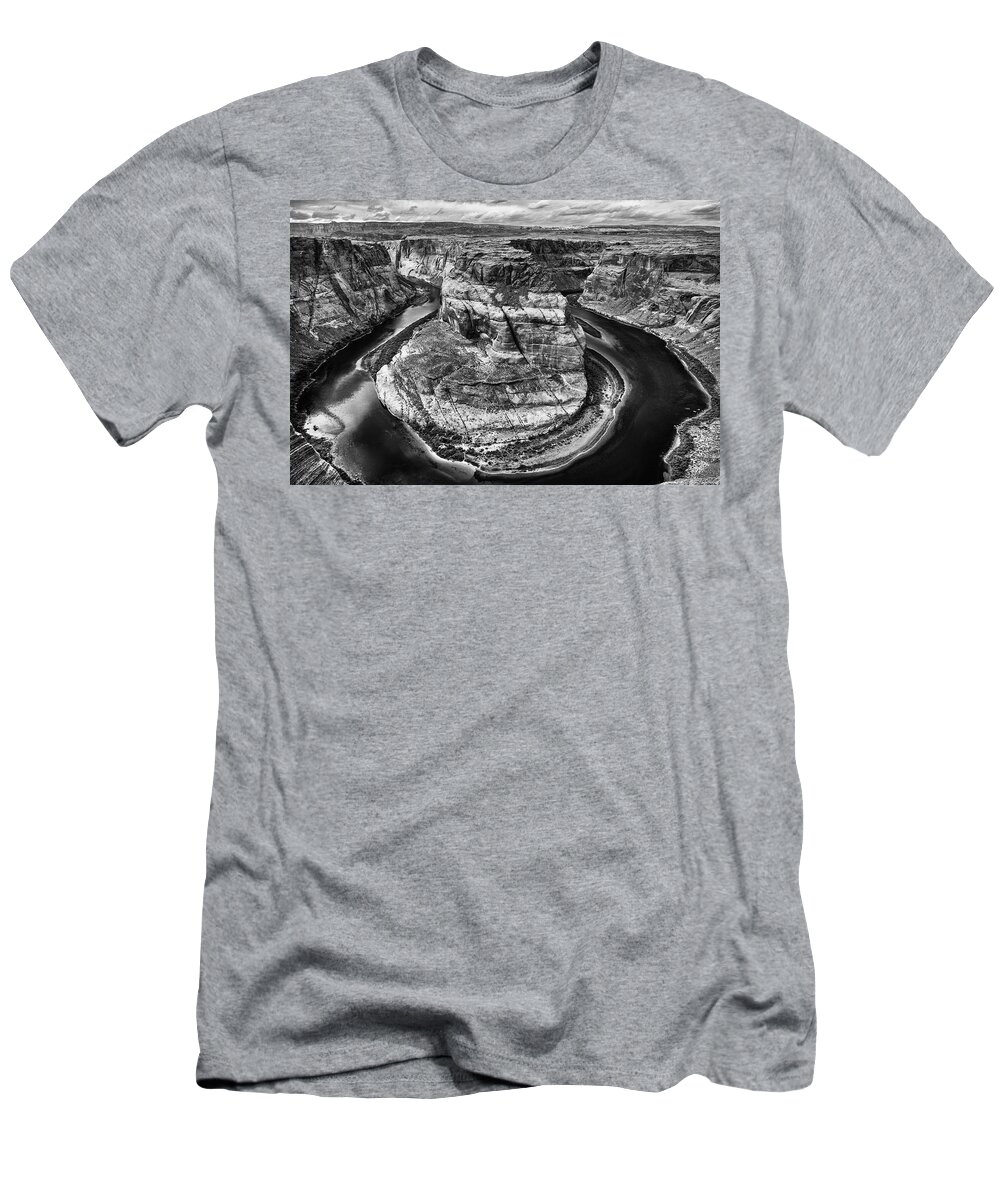 Arizona T-Shirt featuring the photograph Horseshoe Bend by John Roach