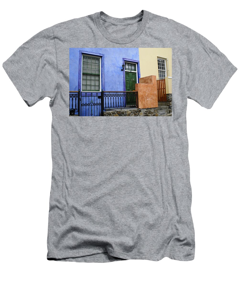 Africa T-Shirt featuring the photograph House of Color 1 by Michele Burgess