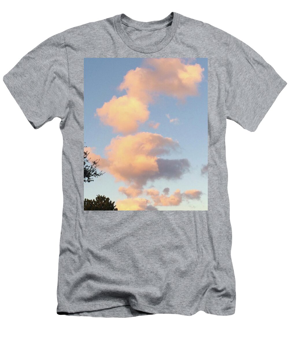 Skies T-Shirt featuring the photograph Ice Cream Cloud Cone by Suzanne Udell Levinger