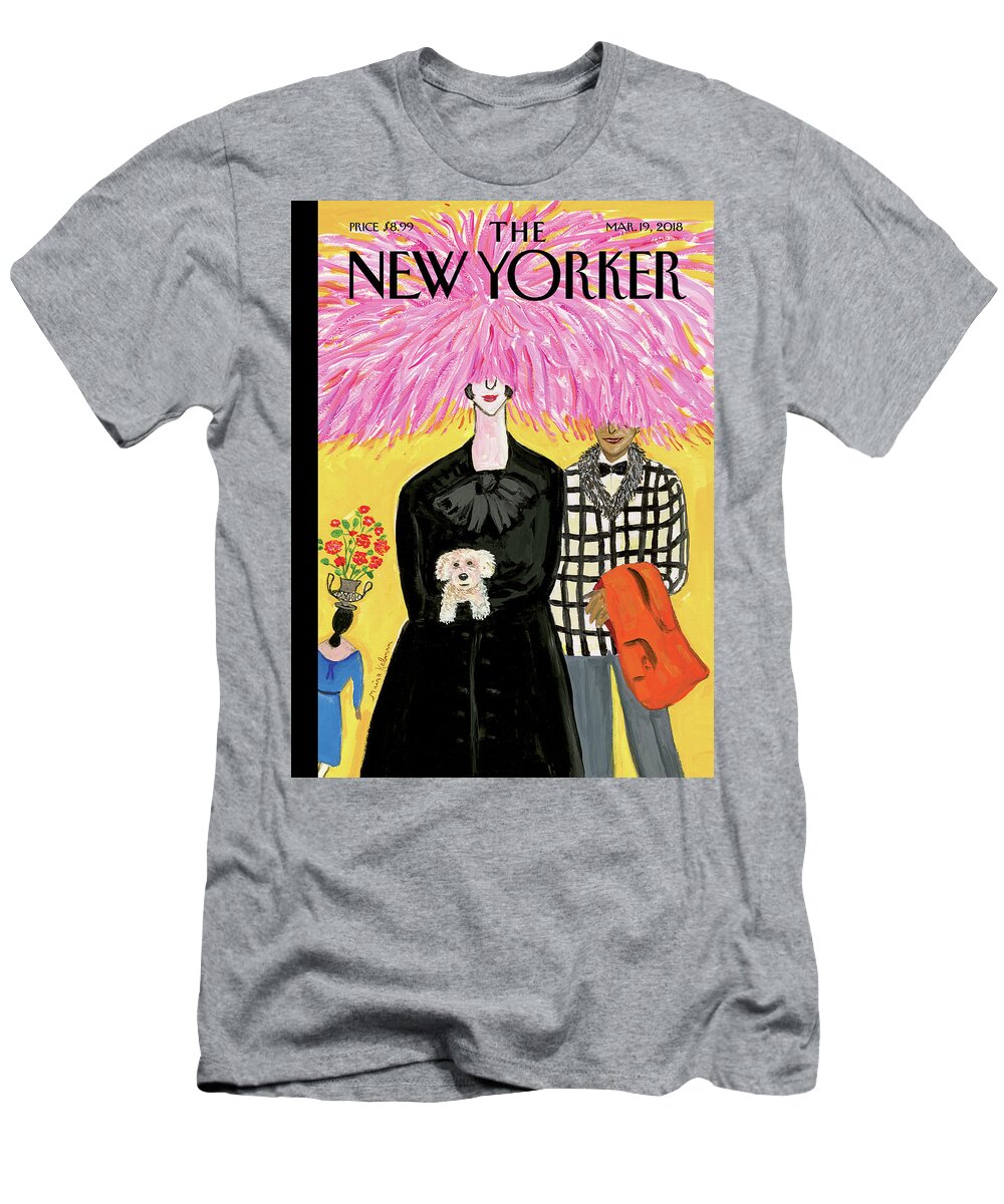 In Full Bloom T-Shirt featuring the painting In Full Bloom by Maira Kalman