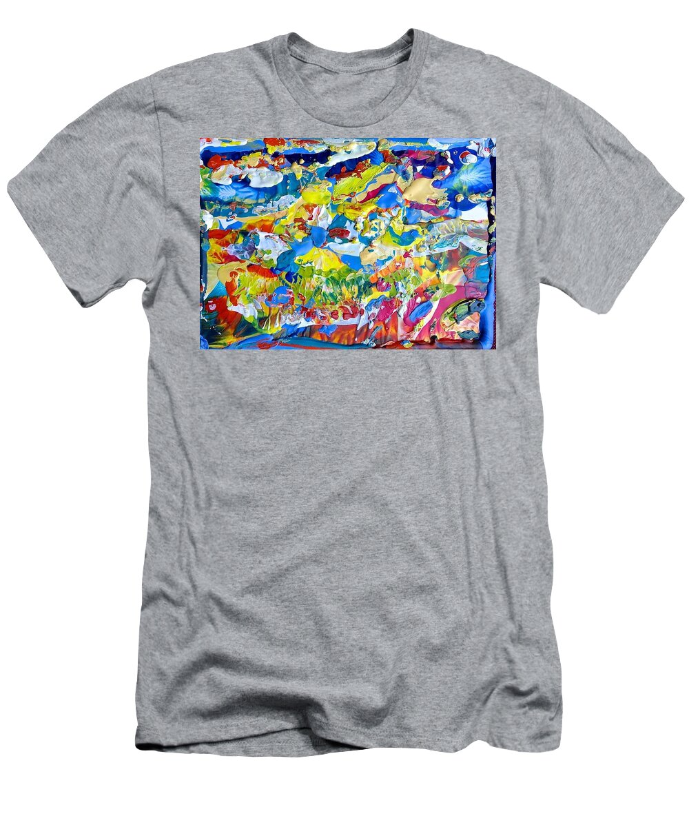  T-Shirt featuring the painting In the Water by Sperry Andrews